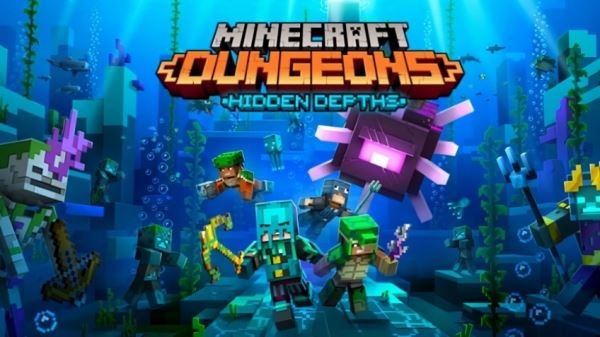 Дополнение Hidden Depths для Minecraft Dungeons выйдет уже 26 мая