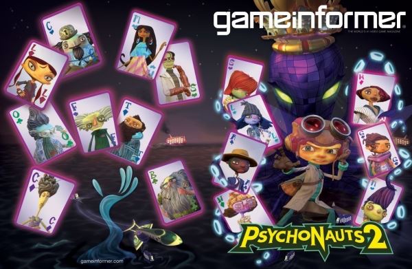 GameInformer показал новый геймплей Psychonauts 2 - игра украсила обложку журнала и выходит уже скоро 
