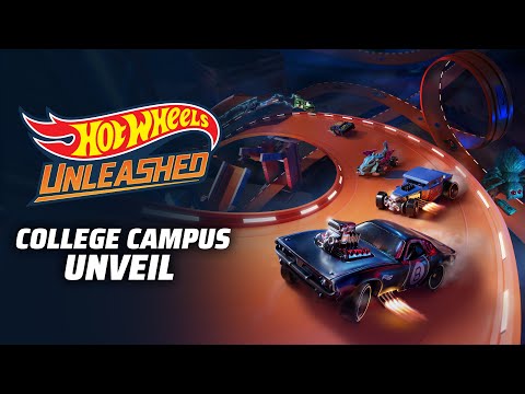 Новый геймплей Hot Wheels Unleashed в локации колледжа
